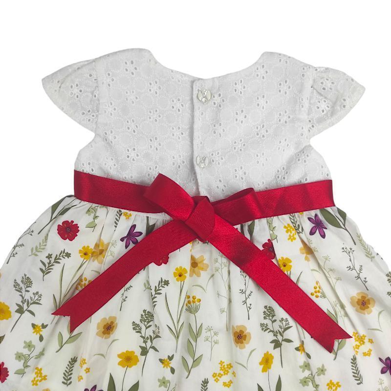 Vestido para bebe  VESTIDO FLOR POPELINA SALE NIÑA